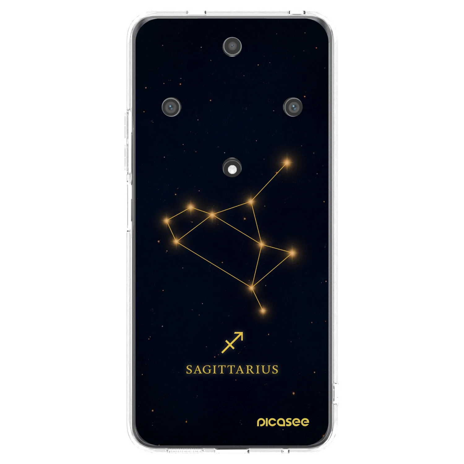 Picasee silikonski prozorni ovitek za Honor Magic5 Lite 5G - SAGITTARIUS