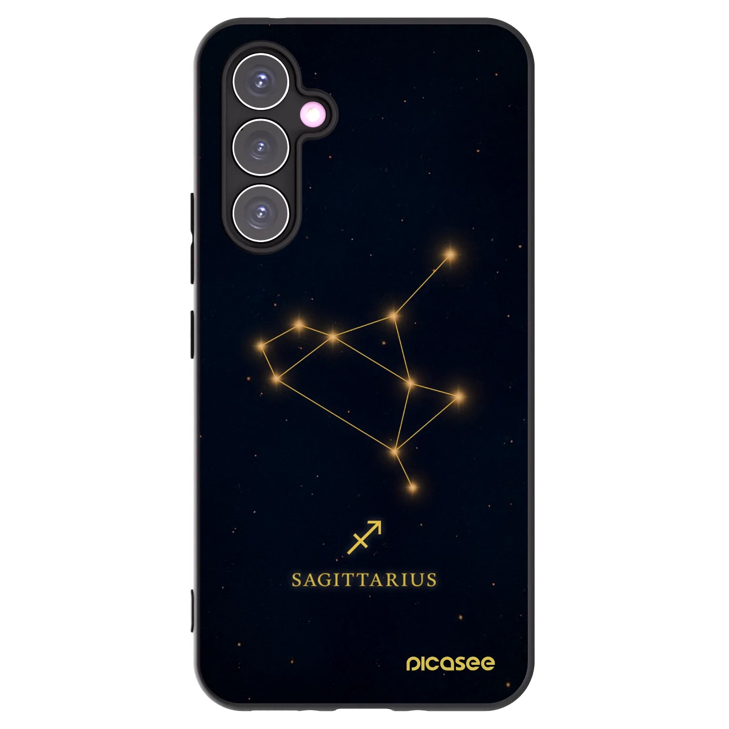 Picasee silikonski črni ovitek za Samsung Galaxy A54 5G A546B - SAGITTARIUS