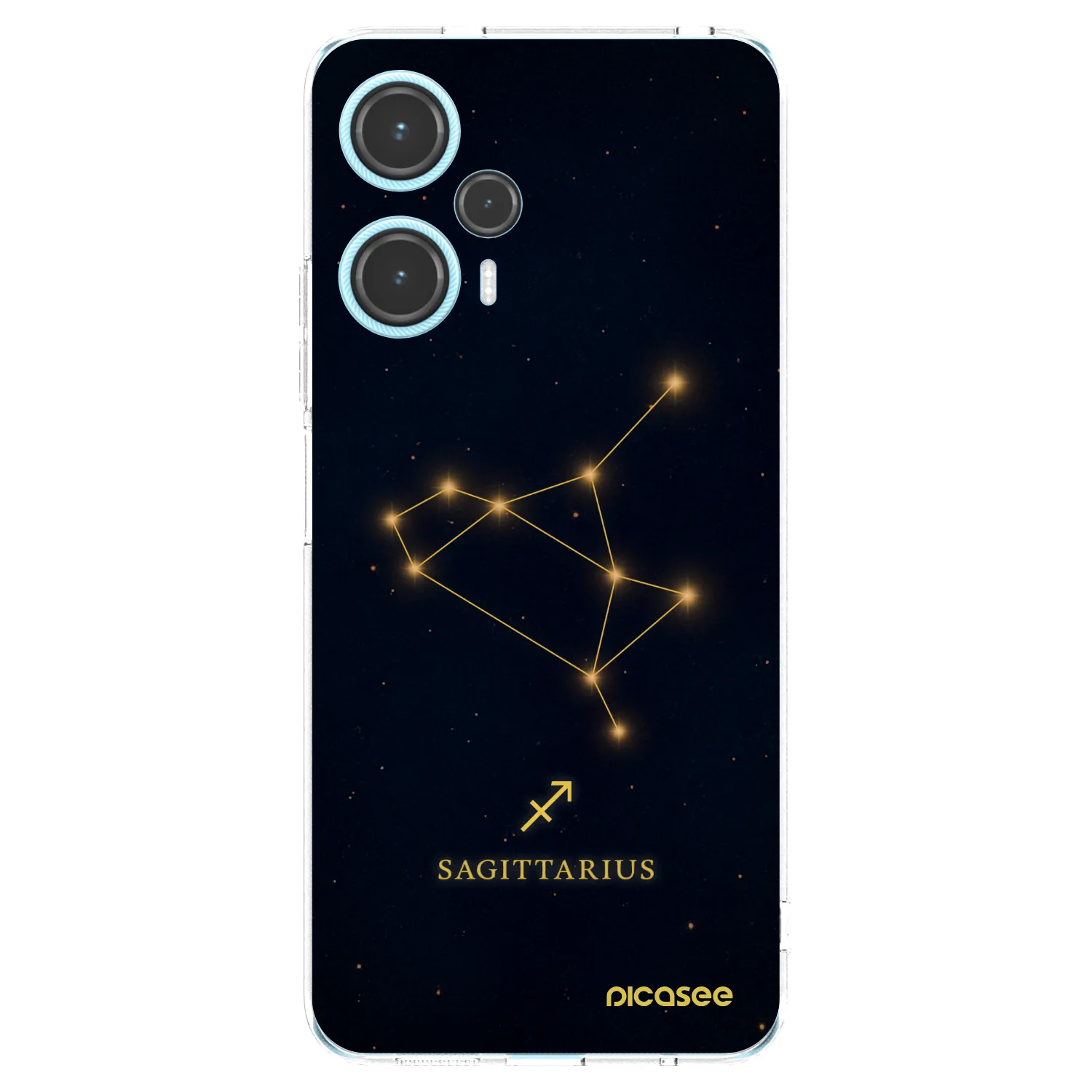 Picasee silikonski prozorni ovitek za Xiaomi Poco F5 - SAGITTARIUS