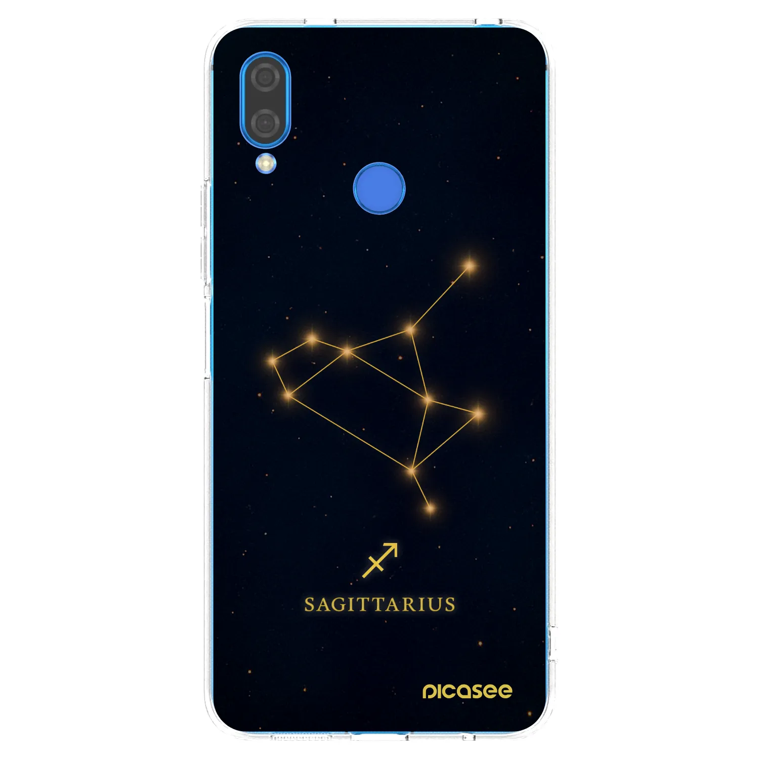 Picasee silikonski prozorni ovitek za Huawei Nova 3i - SAGITTARIUS