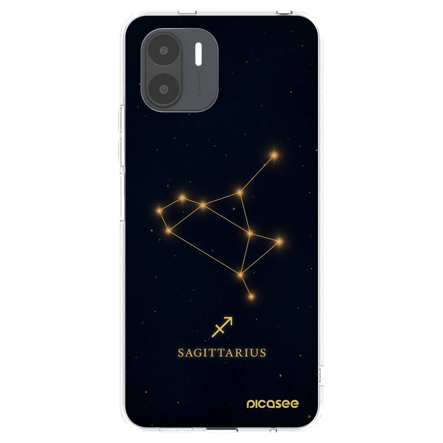 Picasee silikonski prozorni ovitek za Xiaomi Redmi A2 - SAGITTARIUS