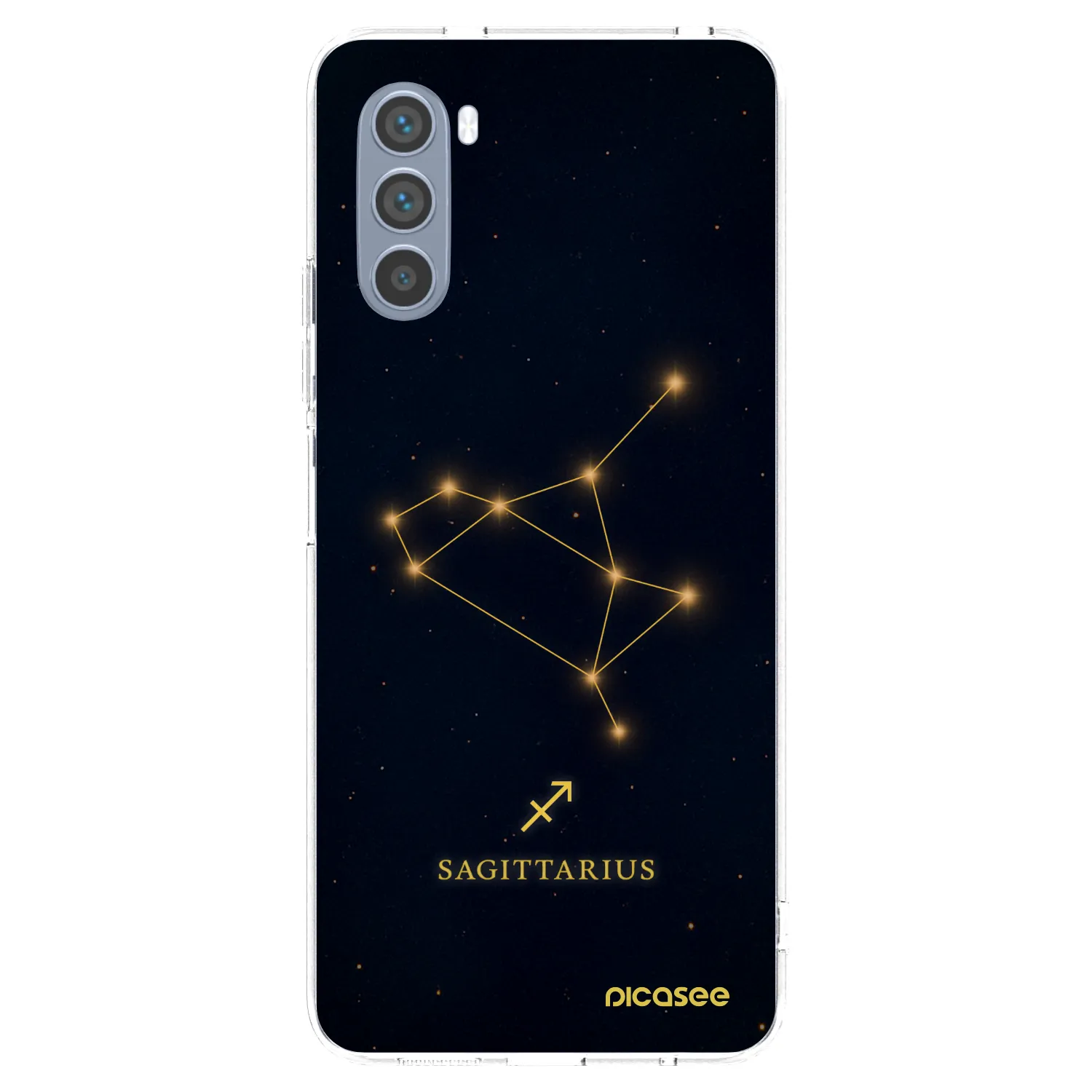 Picasee silikonski prozorni ovitek za Motorola Moto G62 - SAGITTARIUS