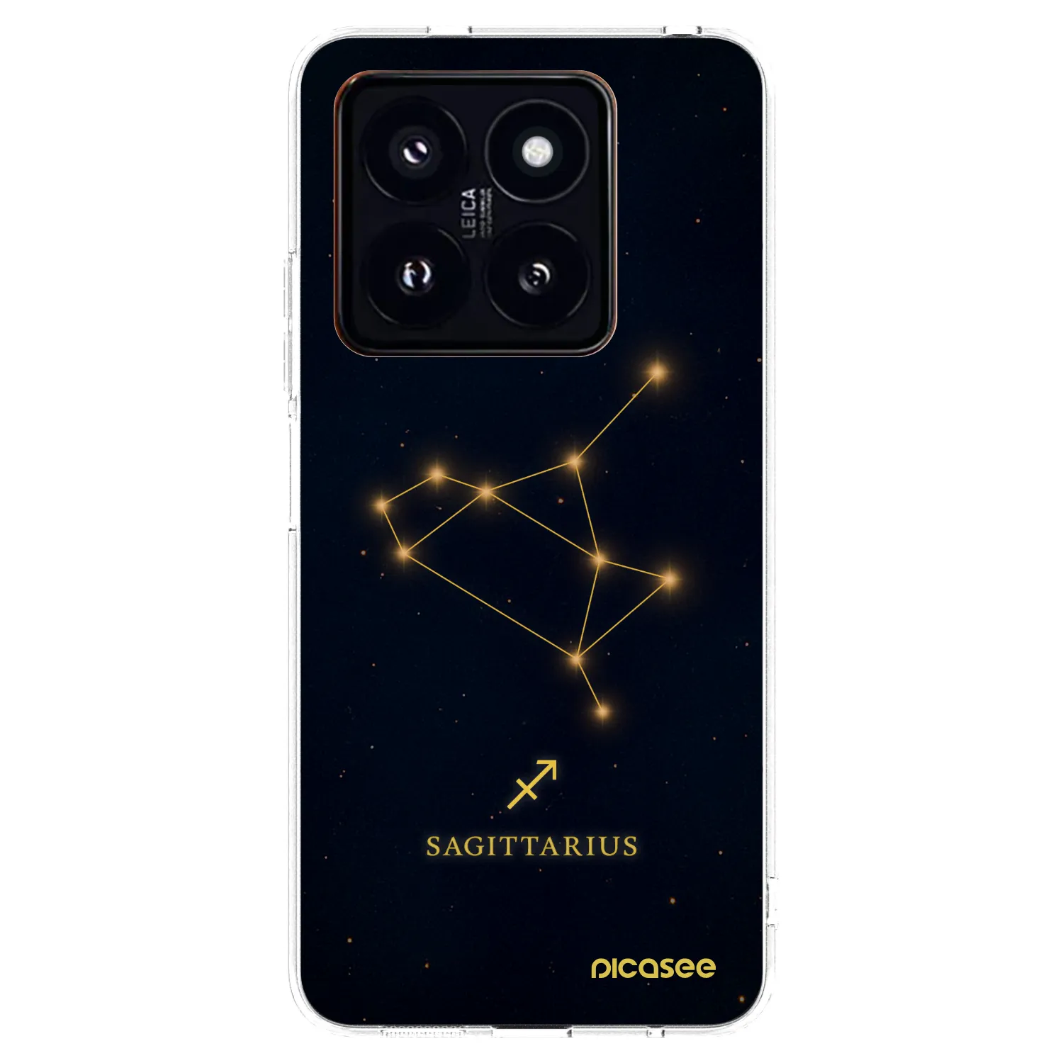Picasee silikonski prozorni ovitek za Xiaomi 14 Pro - SAGITTARIUS