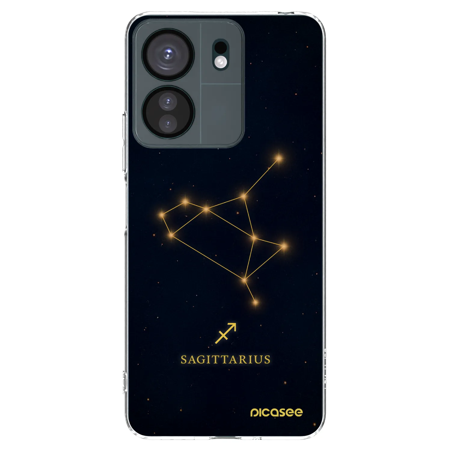 Picasee silikonski prozorni ovitek za Xiaomi Redmi 13C 4G - SAGITTARIUS
