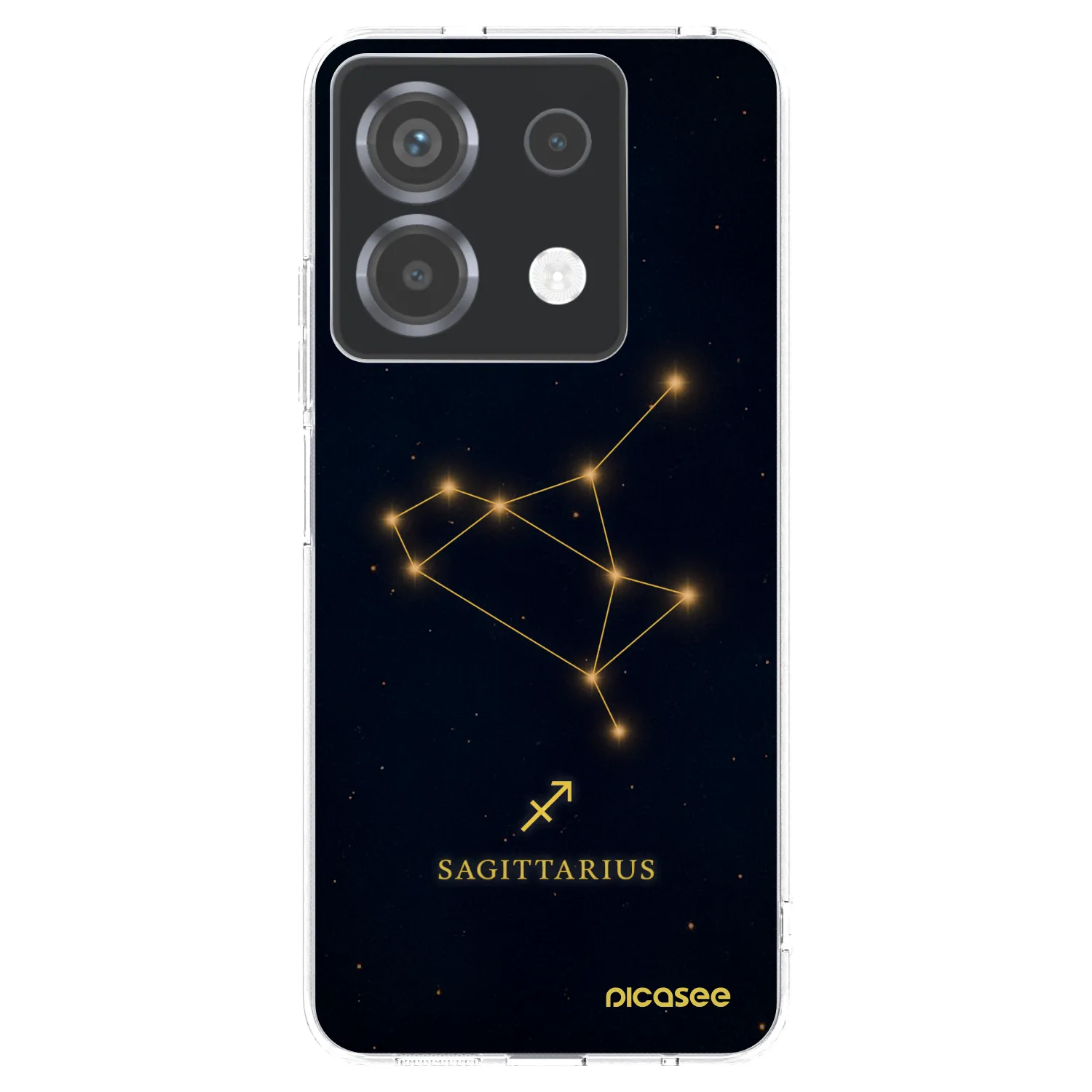 Picasee silikonski prozorni ovitek za Xiaomi Poco X6 - SAGITTARIUS
