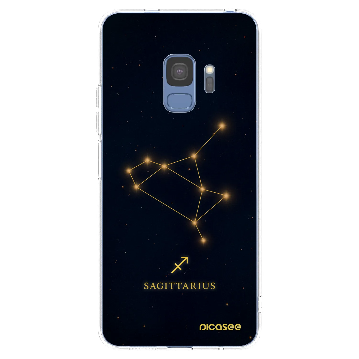 Picasee silikonski prozorni ovitek za Samsung Galaxy S9 G960F - SAGITTARIUS