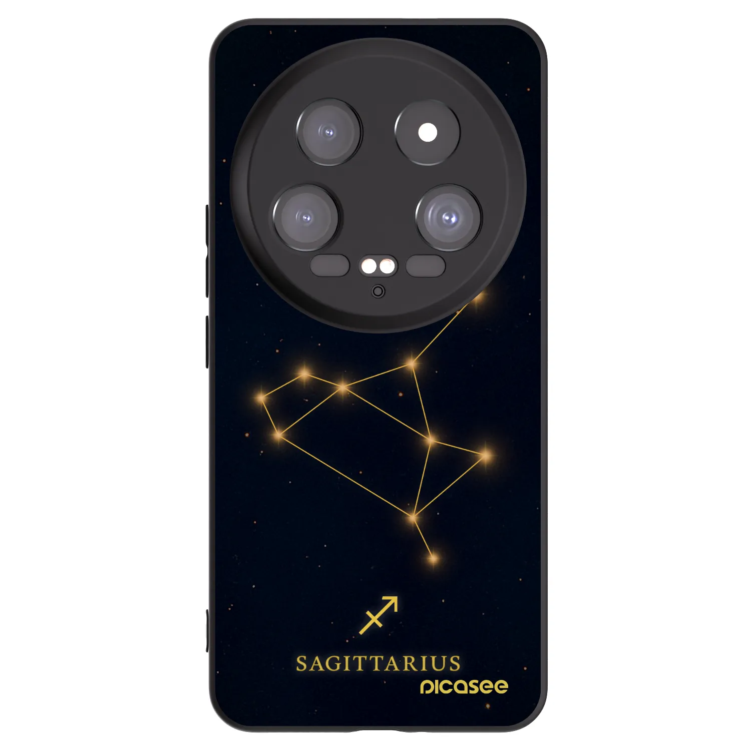 Picasee silikonski črni ovitek za Xiaomi 14 Ultra - SAGITTARIUS