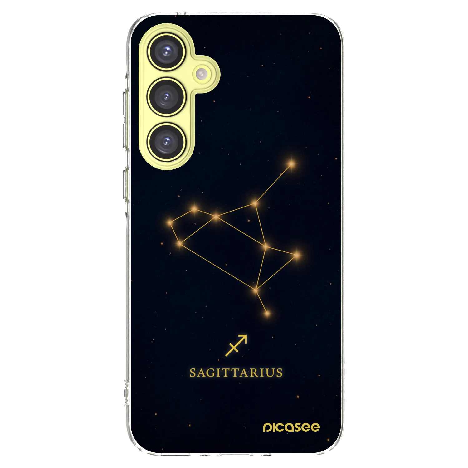 Picasee silikonski prozorni ovitek za Samsung Galaxy A35 5G A356B - SAGITTARIUS