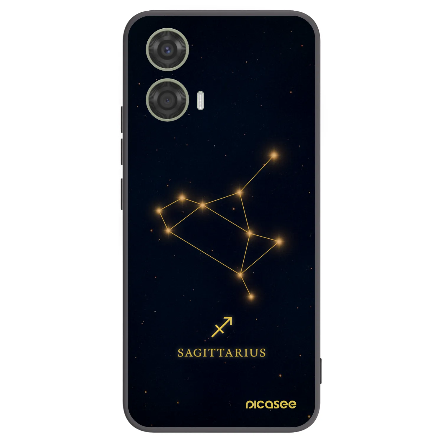 Picasee silikonski črni ovitek za Motorola Moto G24 - SAGITTARIUS