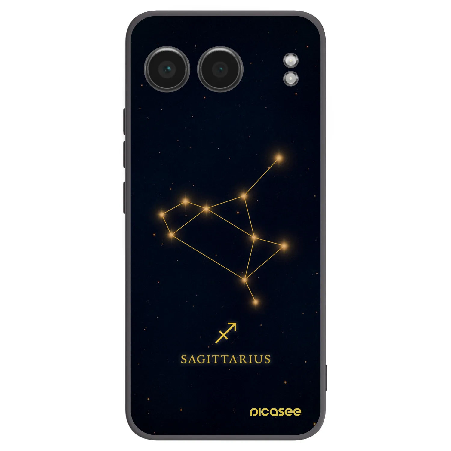 Picasee silikonski črni ovitek za OnePlus Nord 4 - SAGITTARIUS