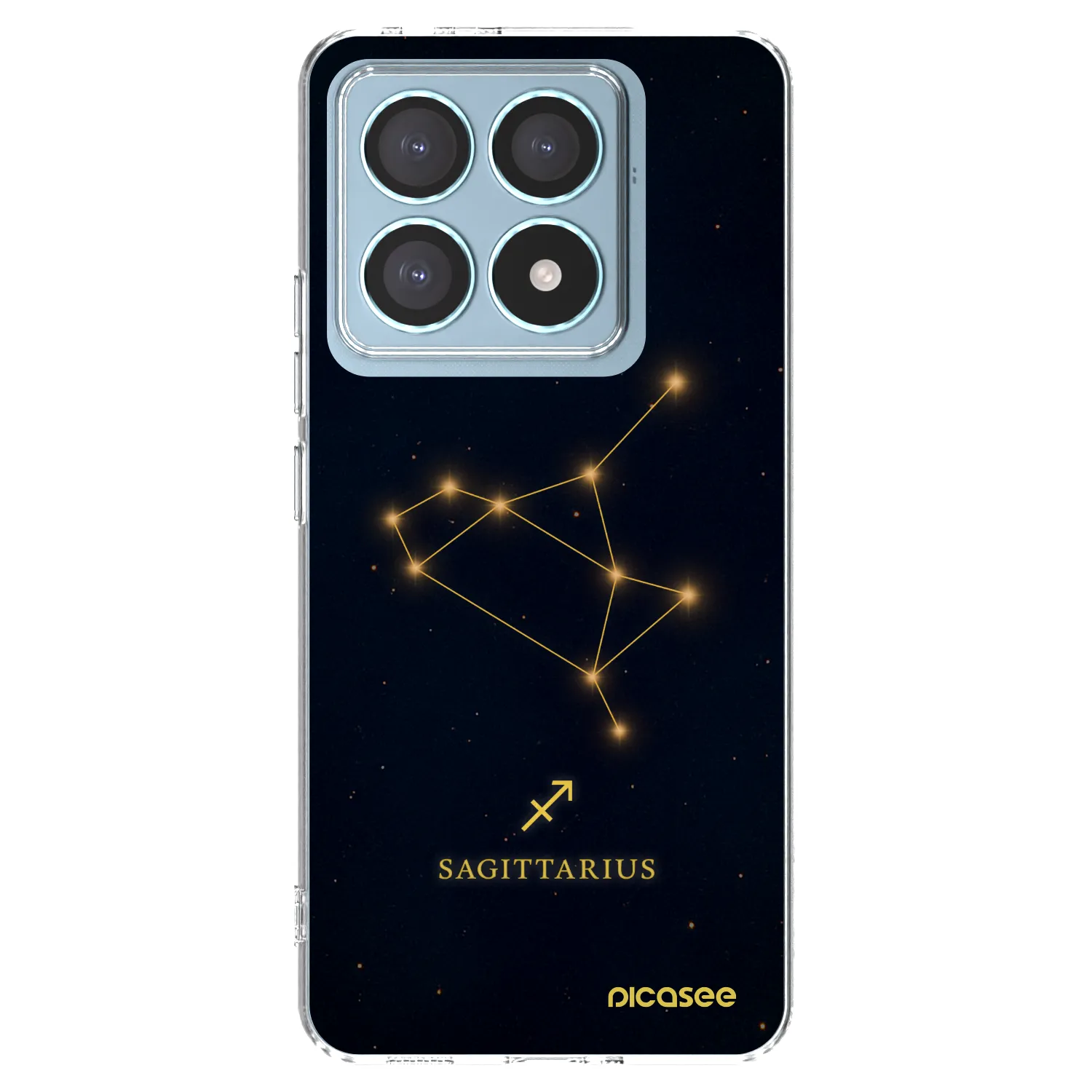 Picasee silikonski prozorni ovitek za Xiaomi 14T Pro - SAGITTARIUS