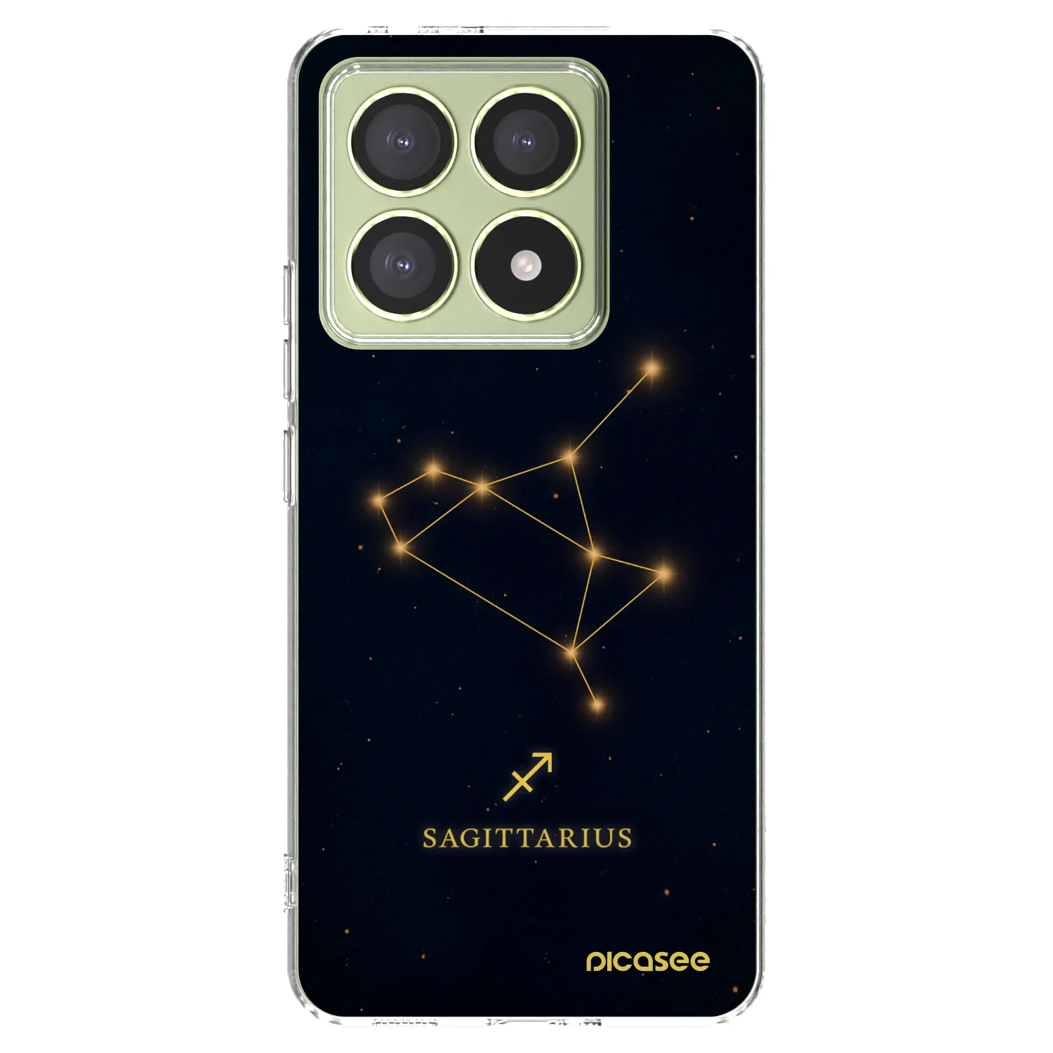 Picasee silikonski prozorni ovitek za Xiaomi 14T - SAGITTARIUS