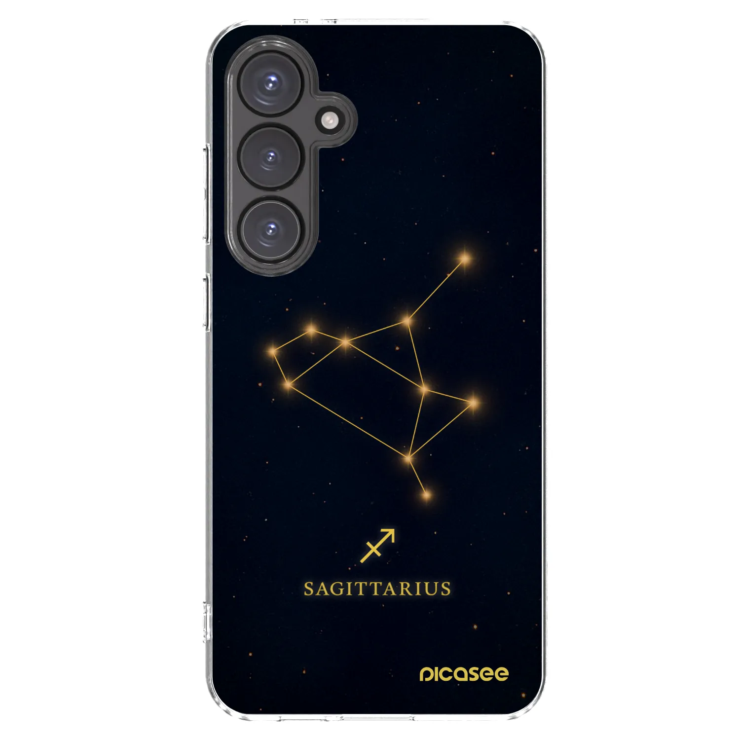 Picasee silikonski prozorni ovitek za Samsung Galaxy S24 FE S721B - SAGITTARIUS