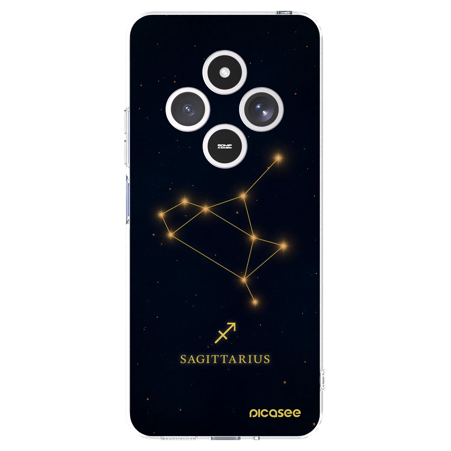 Picasee silikonski prozorni ovitek za Xiaomi Redmi 14C - SAGITTARIUS
