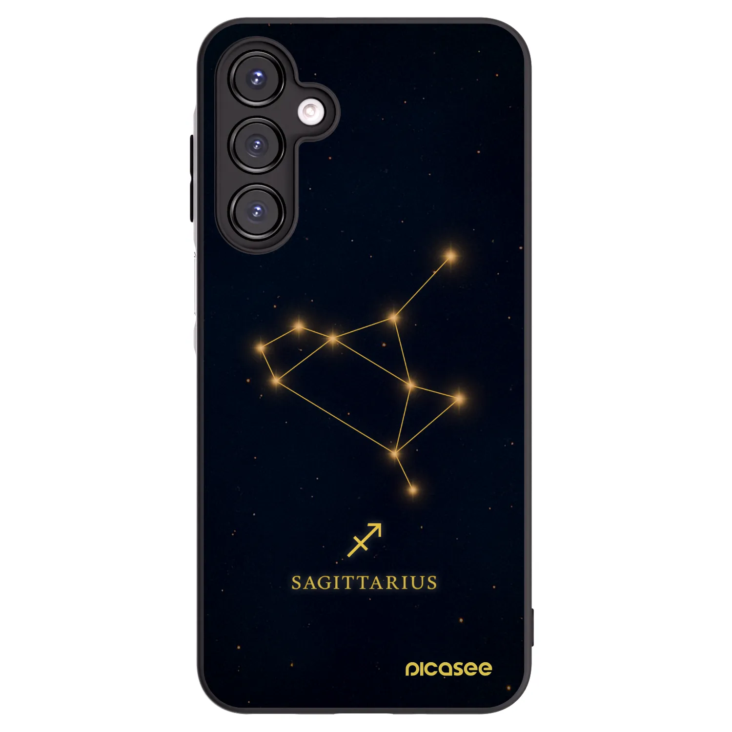 Picasee silikonski črni ovitek za Samsung Galaxy A16 5G - SAGITTARIUS