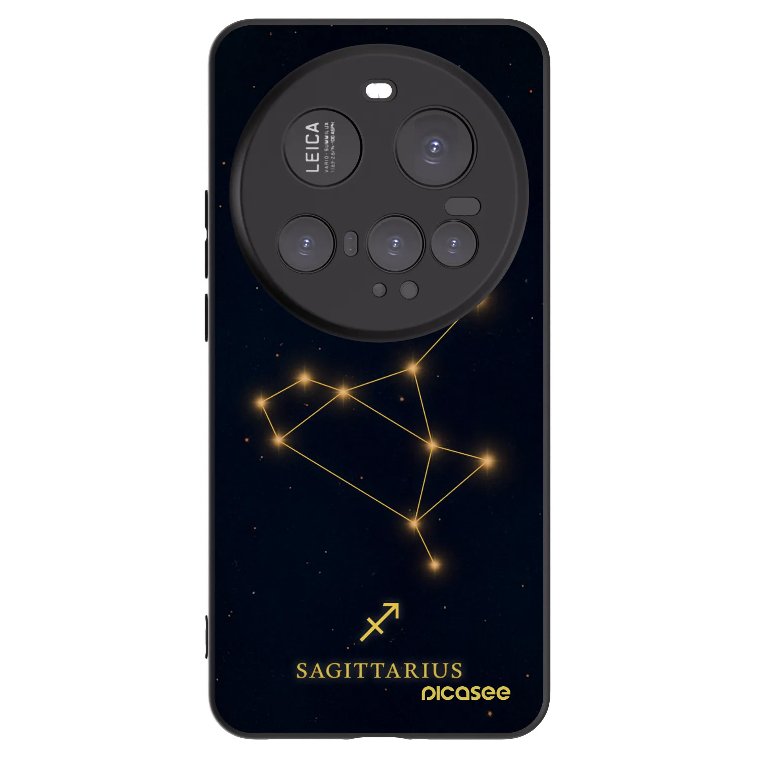Picasee silikonski črni ovitek za Xiaomi 15 Ultra - SAGITTARIUS
