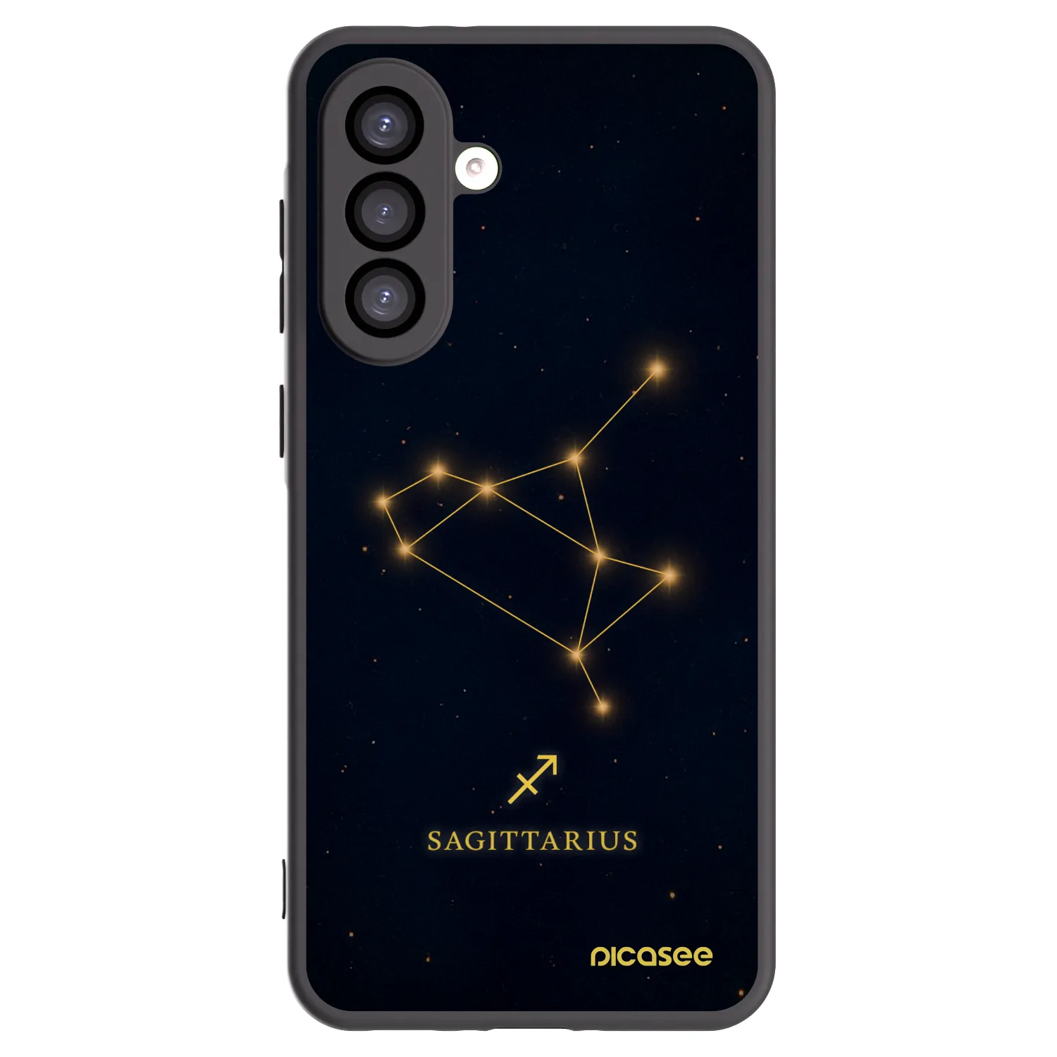 Picasee silikonski črni ovitek za Samsung Galaxy A26 5G A266B - SAGITTARIUS