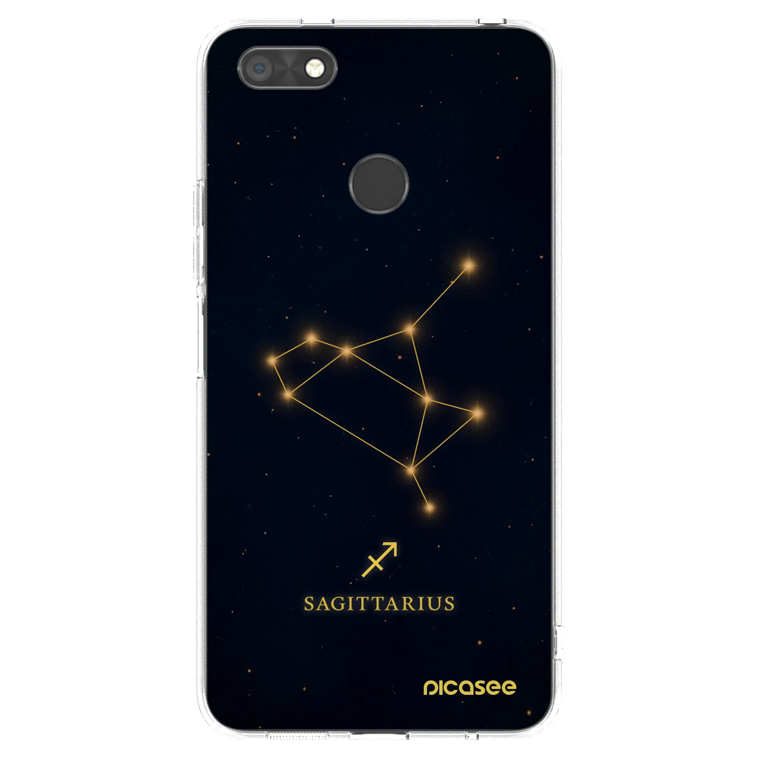Picasee silikonski prozorni ovitek za Huawei P9 Lite Mini - SAGITTARIUS