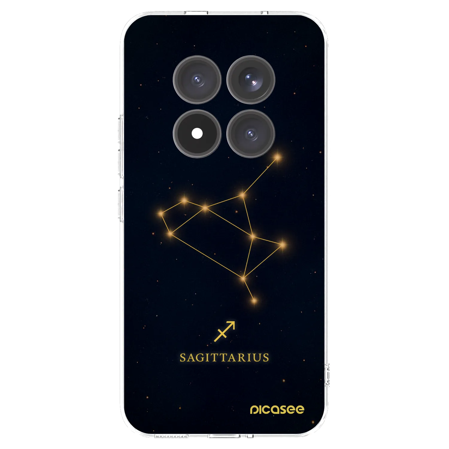 Picasee silikonski prozorni ovitek za Xiaomi Redmi Note 15 Pro+ - SAGITTARIUS