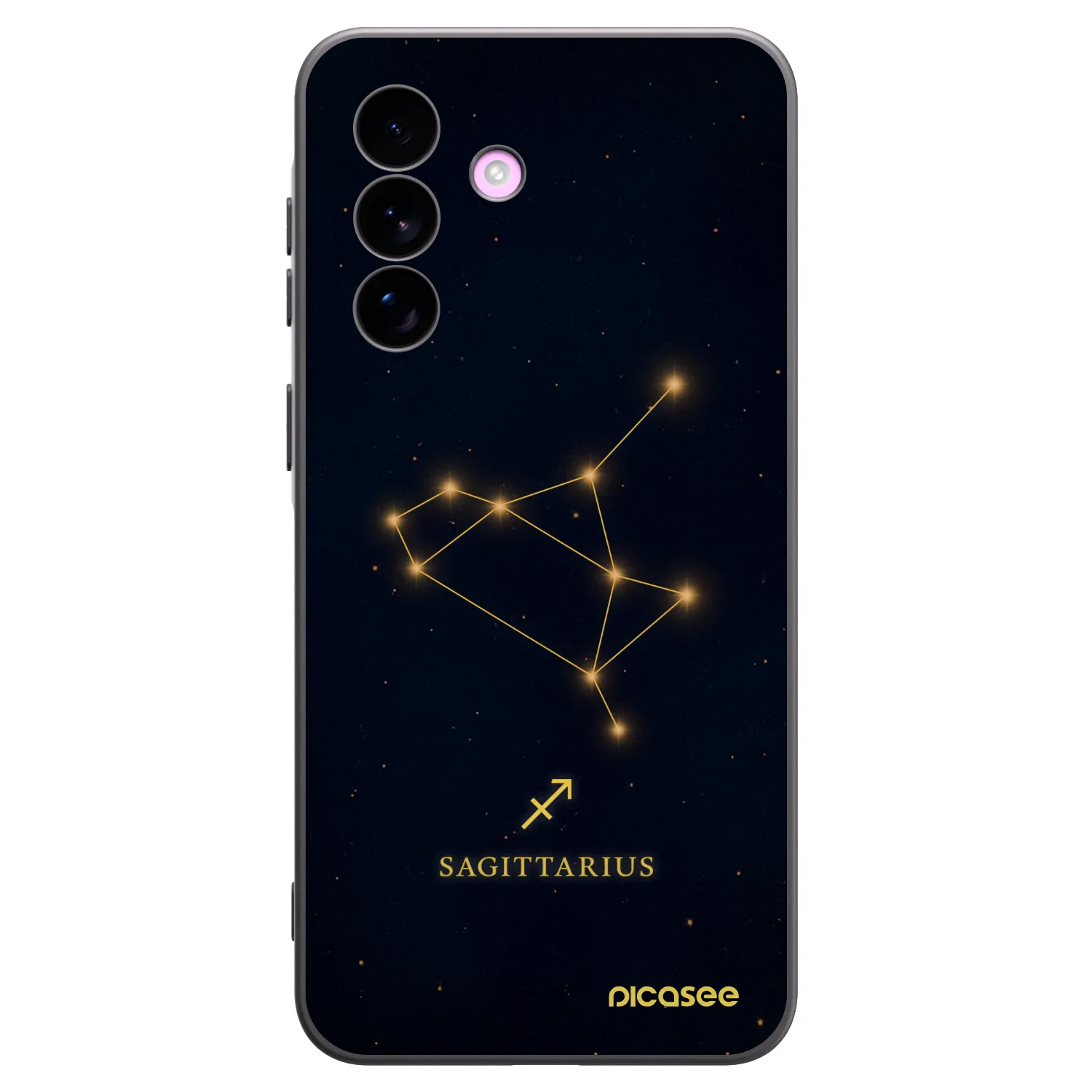 Picasee silikonski črni ovitek za Samsung Galaxy A57 5G - SAGITTARIUS