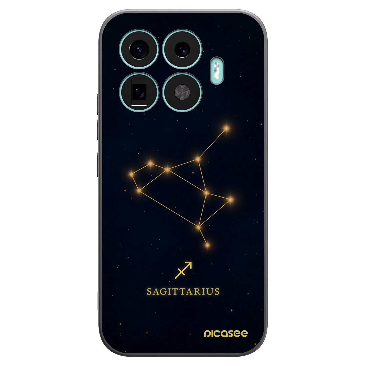 Picasee silikonski črni ovitek za Xiaomi 17T - SAGITTARIUS