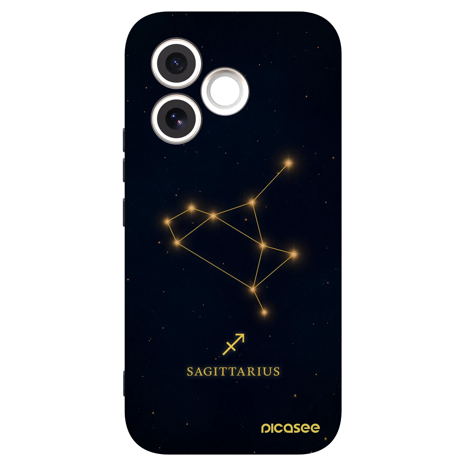 Picasee silikonski črni ovitek za Honor 600 Lite - SAGITTARIUS