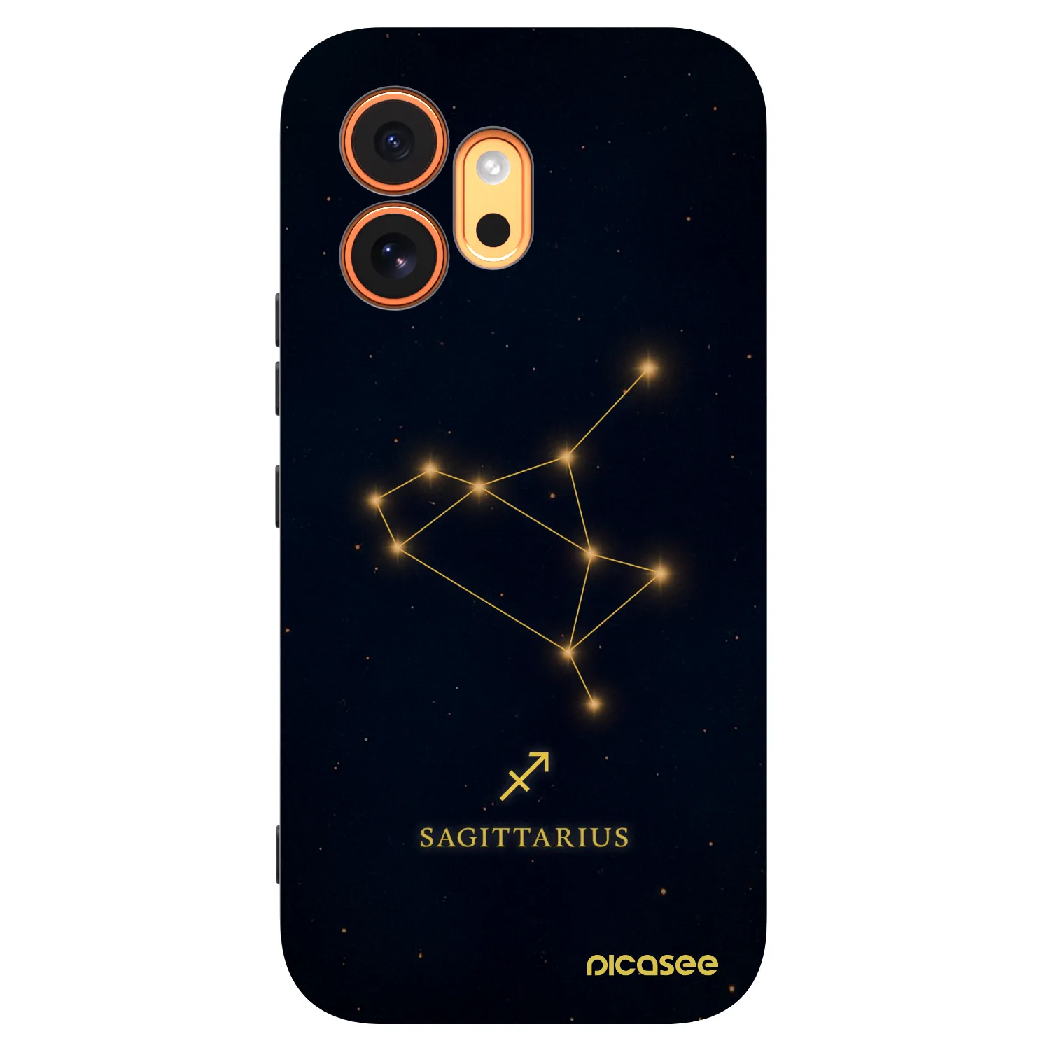 Picasee silikonski črni ovitek za Honor 600 - SAGITTARIUS