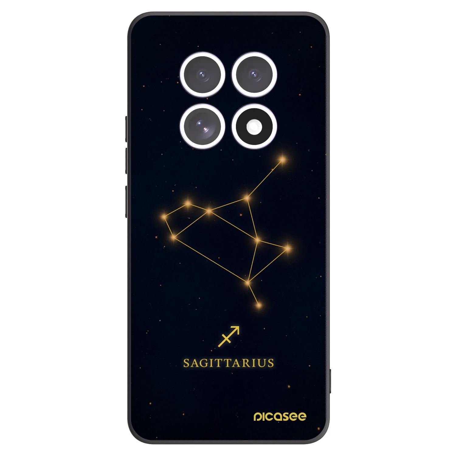 Picasee silikonski črni ovitek za Xiaomi Redmi Note 15 5G - SAGITTARIUS