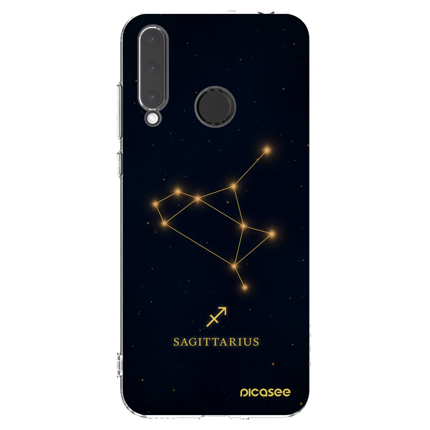 Picasee silikonski prozorni ovitek za Honor 20 Lite - SAGITTARIUS