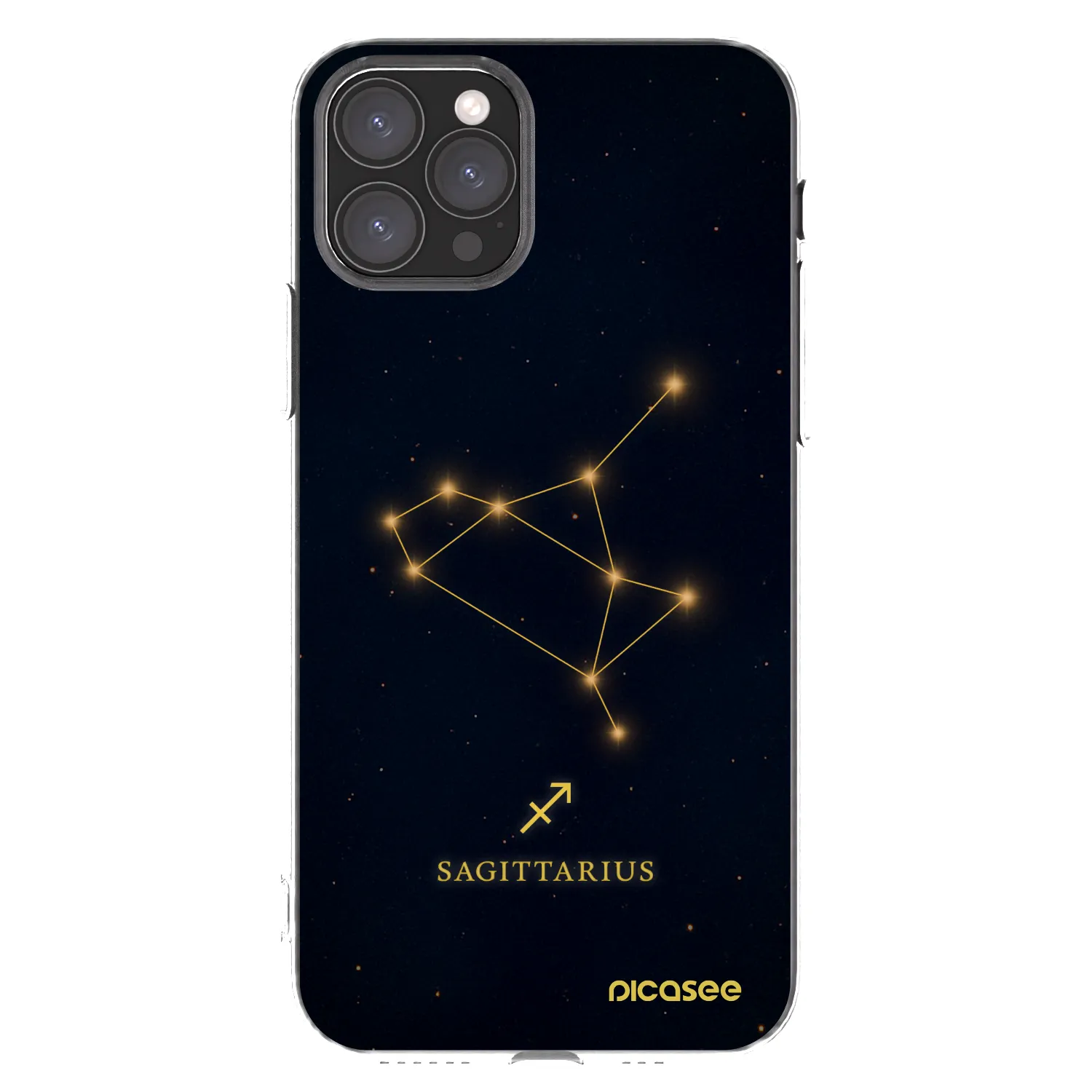 Picasee silikonski prozorni ovitek za Apple iPhone 11 Pro - SAGITTARIUS