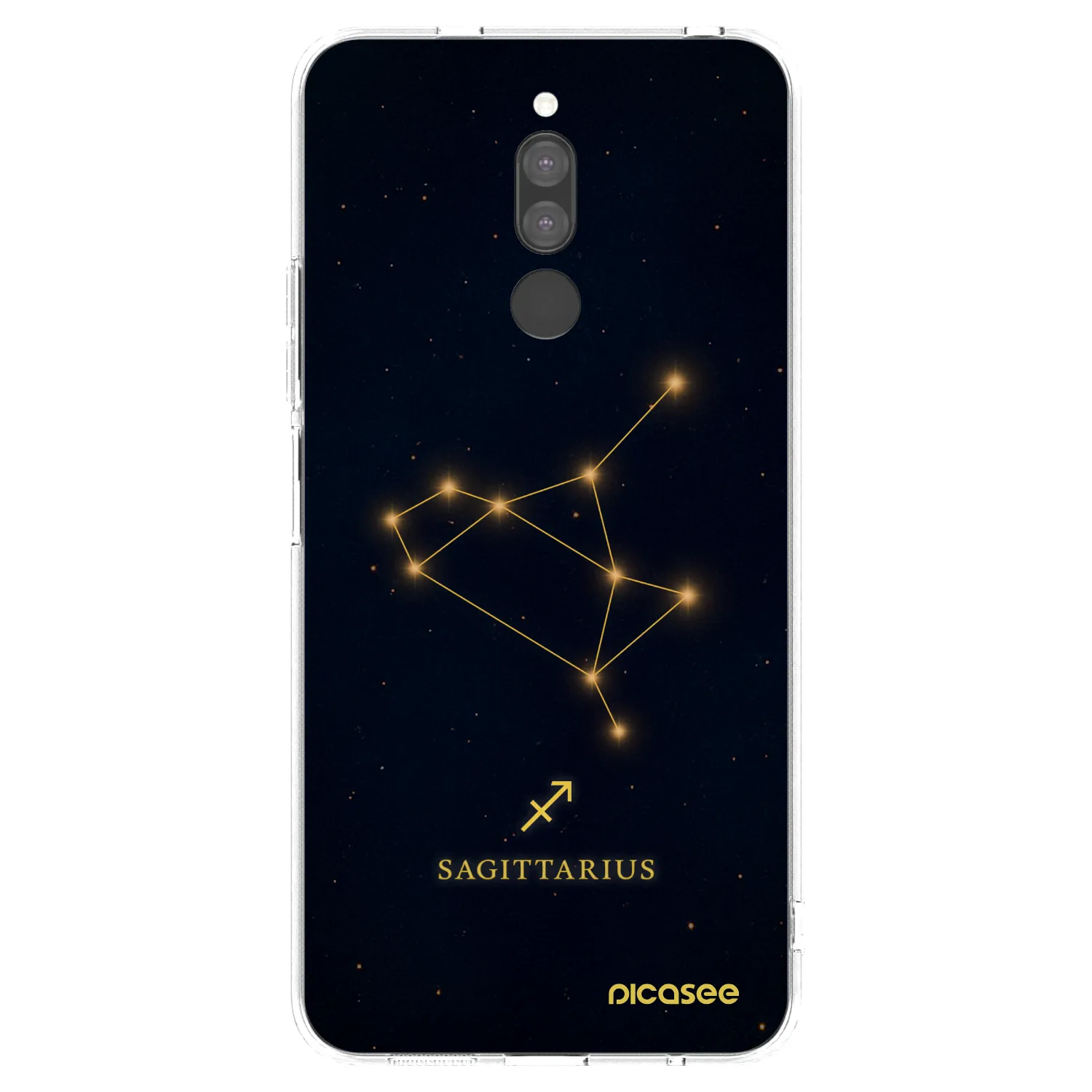 Picasee silikonski prozorni ovitek za Xiaomi Redmi 8 - SAGITTARIUS