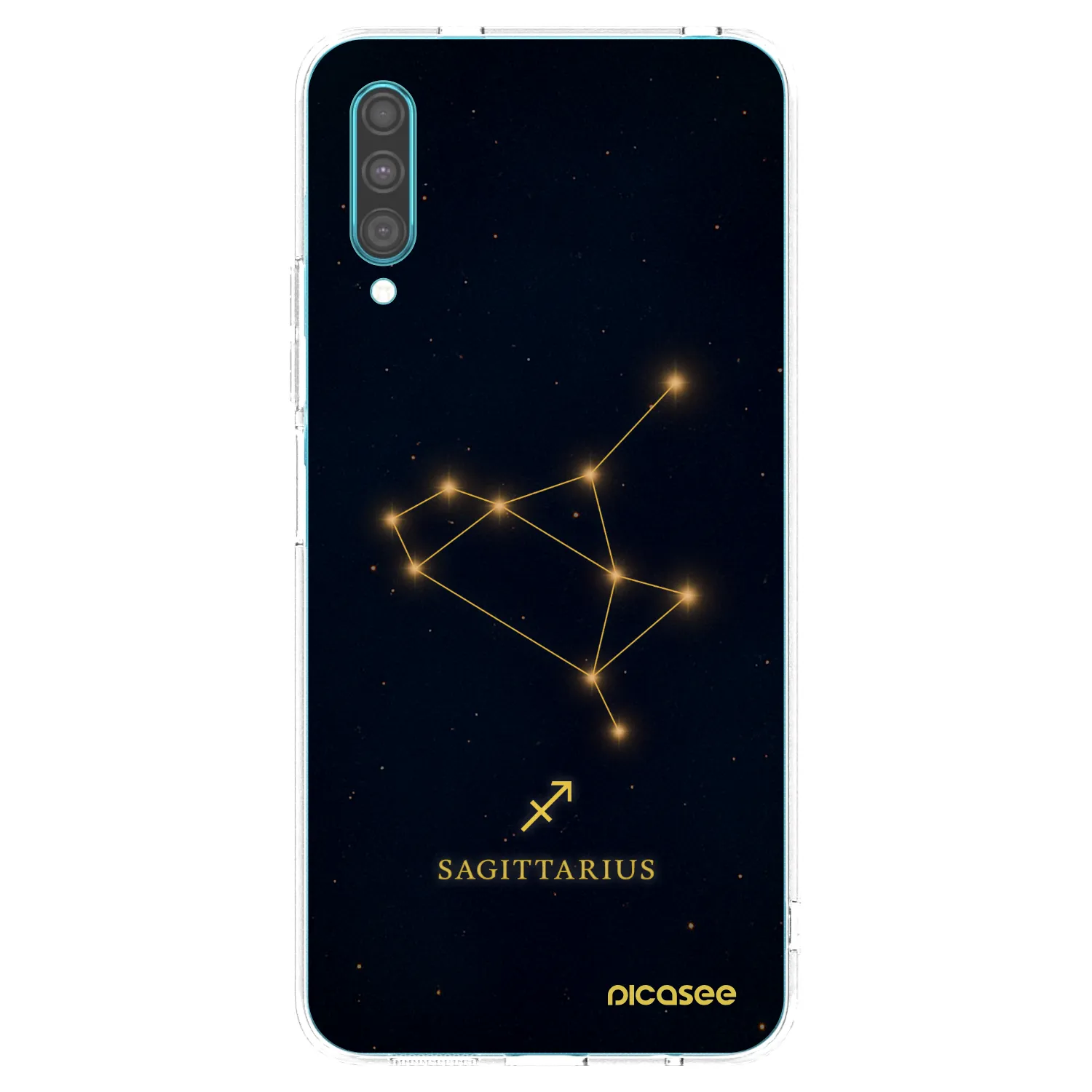 Picasee silikonski prozorni ovitek za Samsung Galaxy A30s A307F - SAGITTARIUS