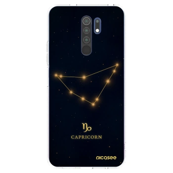 Picasee silikonski prozorni ovitek za Xiaomi Redmi 9 - CAPRICORN