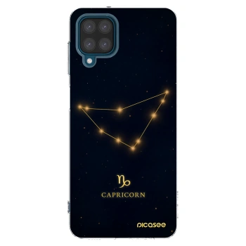 Picasee silikonski prozorni ovitek za Samsung Galaxy A12 A125F - CAPRICORN