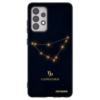 Picasee silikonski črni ovitek za Samsung Galaxy A52 5G A525F - CAPRICORN