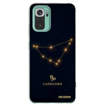 Picasee silikonski prozorni ovitek za Xiaomi Redmi Note 10 Pro - CAPRICORN