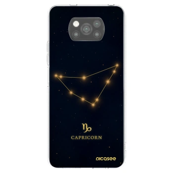 Picasee silikonski črni ovitek za Xiaomi Poco X3 Pro - CAPRICORN