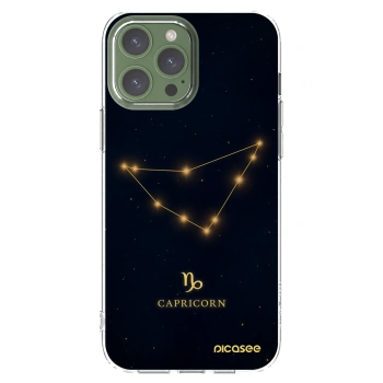 Picasee silikonski prozorni ovitek za Apple iPhone 13 Pro Max - CAPRICORN