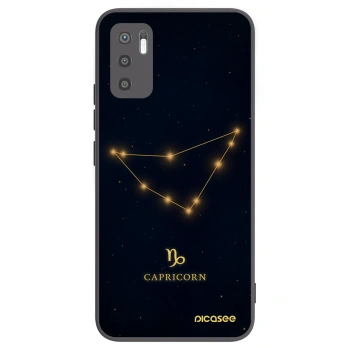 Picasee silikonski črni ovitek za Xiaomi Redmi Note 10 5G - CAPRICORN