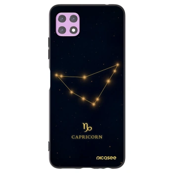 Picasee silikonski črni ovitek za Samsung Galaxy A22 A226B 5G - CAPRICORN