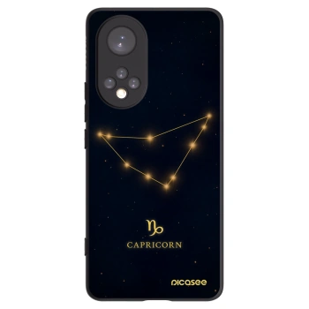 Picasee silikonski črni ovitek za Huawei Nova 9 - CAPRICORN