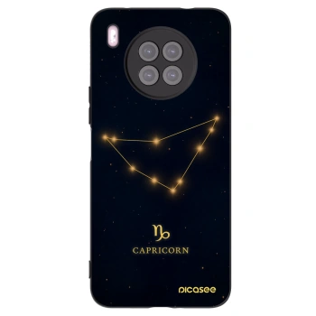 Picasee silikonski črni ovitek za Huawei Nova 8i - CAPRICORN