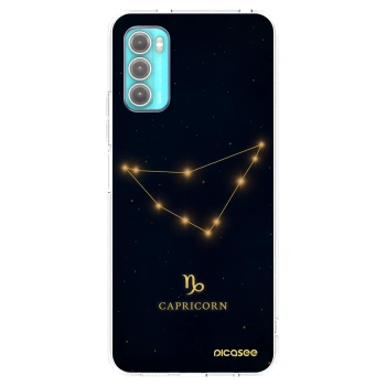 Picasee silikonski prozorni ovitek za Motorola Moto G60 - CAPRICORN