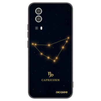 Picasee silikonski črni ovitek za Vivo Y72 5G - CAPRICORN