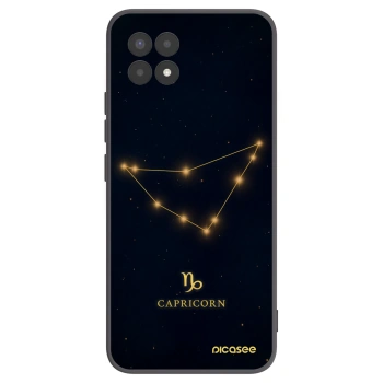 Picasee silikonski črni ovitek za Realme 8i - CAPRICORN