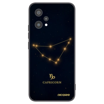 Picasee silikonski črni ovitek za Realme 9 Pro 5G - CAPRICORN