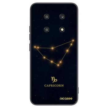 Picasee silikonski črni ovitek za Honor Magic4 Lite 5G - CAPRICORN