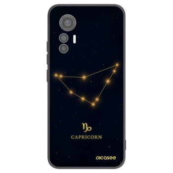 Picasee silikonski črni ovitek za Xiaomi 12 Lite - CAPRICORN