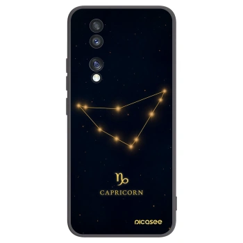 Picasee silikonski črni ovitek za Honor 70 - CAPRICORN
