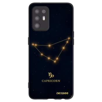 Picasee silikonski črni ovitek za OPPO A94 5G - CAPRICORN